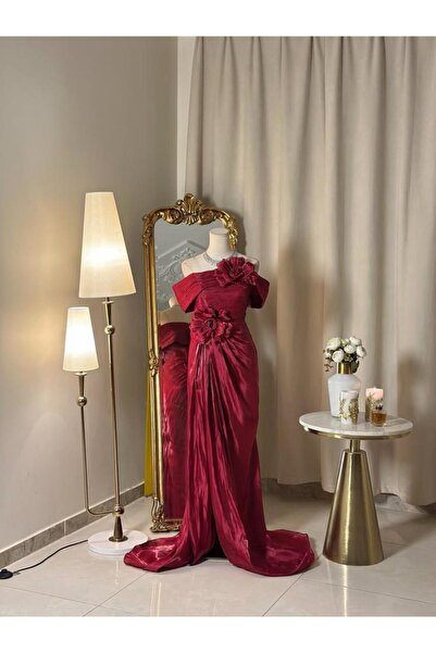 vanus fashion 6531-فستان أنيق بلمسة ملكية