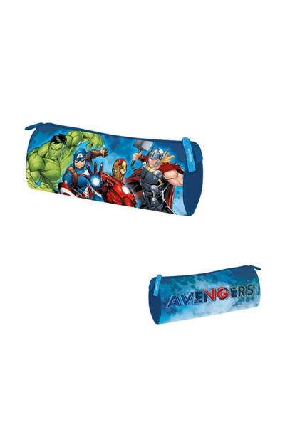 St.Majewski Penar Avengers, 1 fermoar, albastru, cilindric