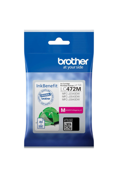 Brother Original Ink Cartridge LC472M Purple