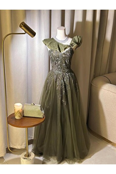 vanus fashion 6571-فستان سهرة طويل