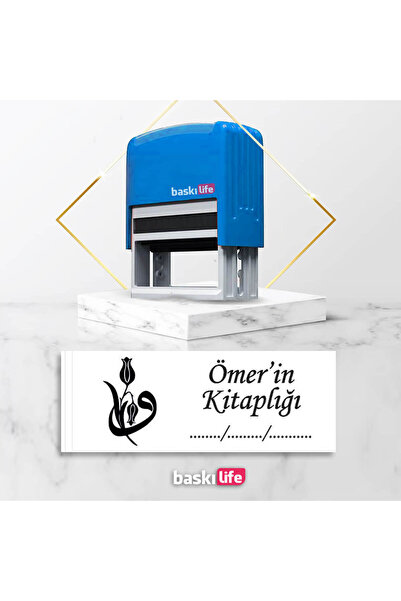 Baskı Life Pro Otomatik Kaşe Kitap Mührü Kitap Kaşesi 569