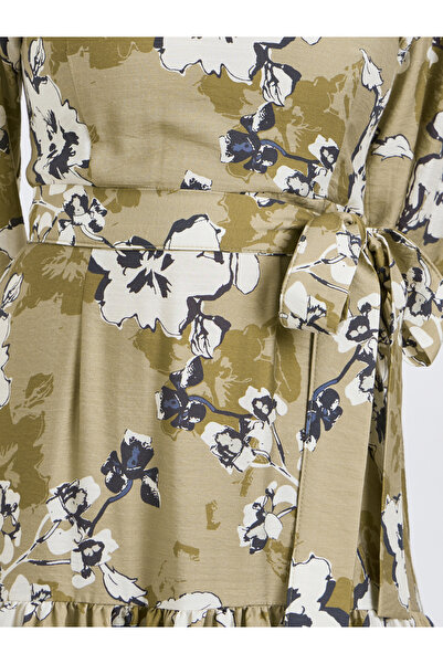 Styli Women Floral Print A-Line Maxi Dress