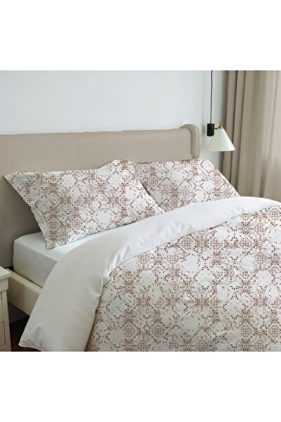 Cottage 6pcs boho geo comforter set single size 160*240cm