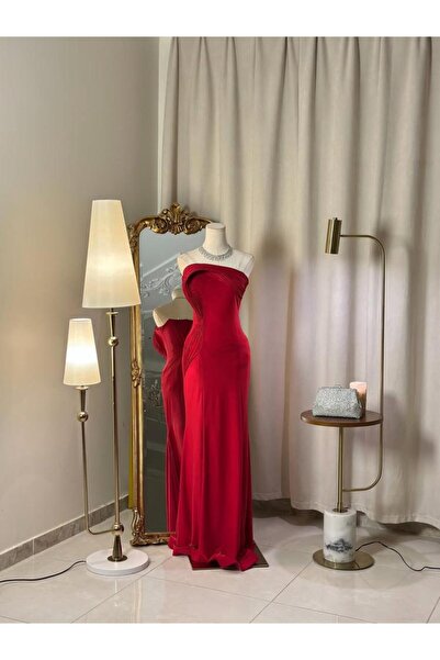vanus fashion 6563-فستان سهرة طويل