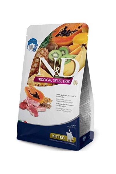 N&D Tropical Selection Kitten Kuzu Etli Yavru Kedi Maması 1.5 Kg