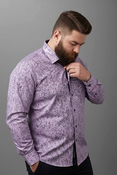 PASSERO Battal Tight Fit Printed Lycra