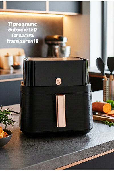 Berlinger Haus Hot air fryer 7.2 l Black Rose Collection