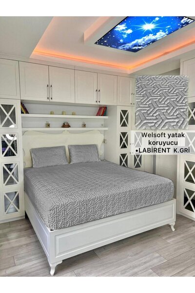 Şahaneev Tekstil Labirent Model Welsoft Yumuşak Kış Aylarının Vazgeçilmez Yat...