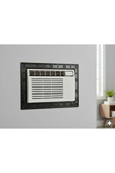 Generic Decorative Plastic Air Conditioner Frame Black