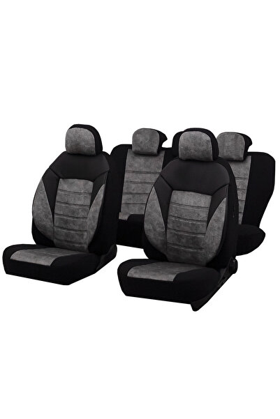 SMARTIC SMARTIC® car seat covers, Diamond, 11 pieces, airbag compatible, fold...