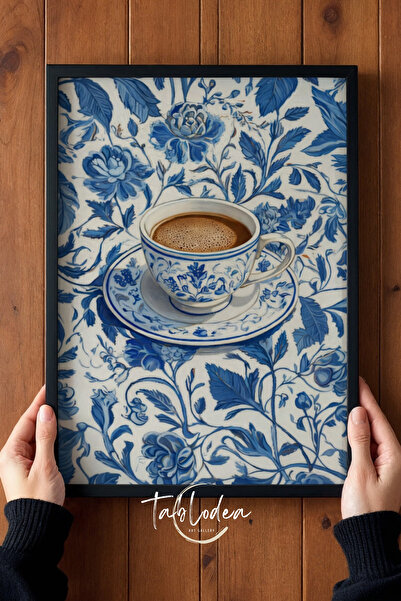 tablodea Poster înrămat cu ceașcă de cafea Pinterest, tablou TD Coffee Time, ...