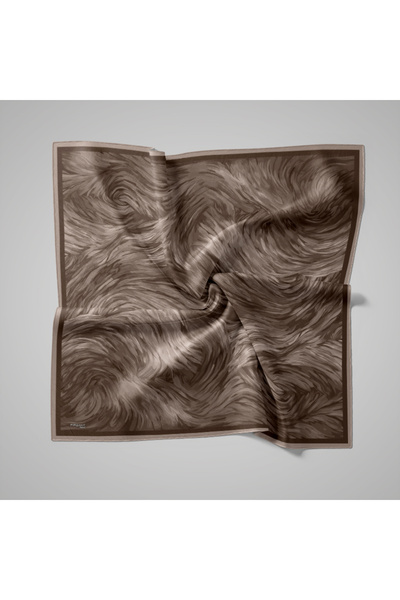 PİRAMİT Naturel Eşarp | Rüzgar