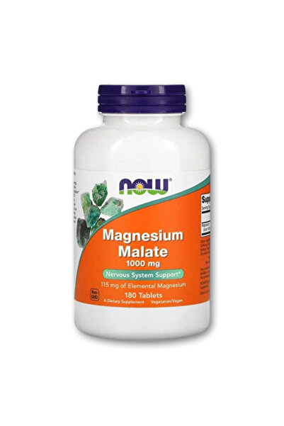 Now Foods NOW Foods Dietary Supplements, Magnesium Malate 1000 mg, Energy Pro...