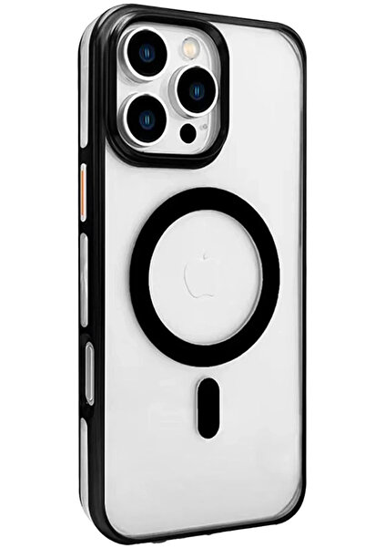 Shauan حافظة 16 برو جليم الصلبة للكمبيوتر الشخصي - شفاف-أسود 1201488