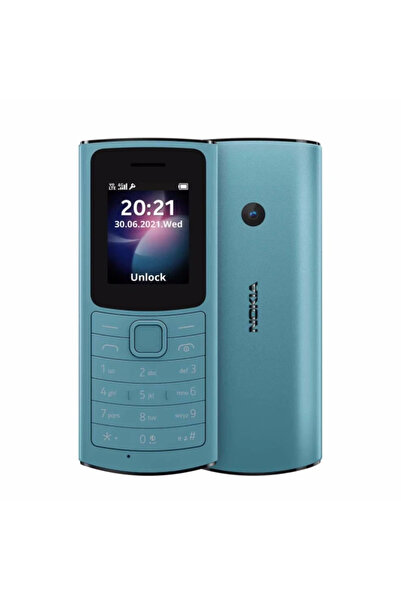 Nokia 105 Mobile Phone, Dual SIM, 4G, Blue