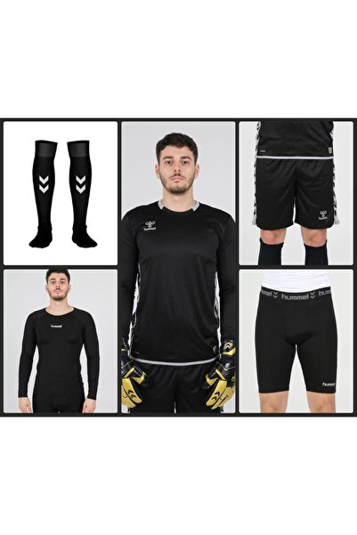 hummel ROYAL 5 Lİ TAKIM KALECİ FORMASI FORMA+ŞORT+İÇLİK+TAYT+ÇORAP