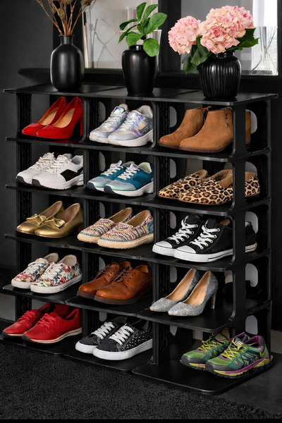 Mim Life Lüx Ayakkabılık 5 Katlı 3 lü Modern Ayakkabılık