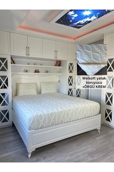 Şahaneev Tekstil Örgü Model Welsoft Yumuşak Kış Aylarının Vazgeçilmez Yatak K...