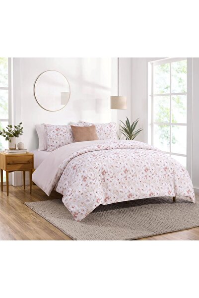 Orange Bed & Bath COMFORTER SET BROWN ROSE | طقم لحاف مزدوج 5 قطع