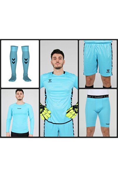 hummel ROYAL 5 Lİ TAKIM KALECİ FORMASI FORMA+ŞORT+İÇLİK+TAYT+ÇORAP