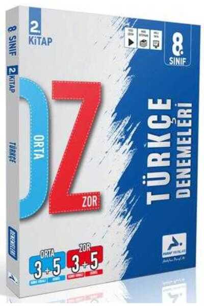 paraf yayınları Paraf 8. Sınıf Türkçe Orta Zor Branş Lgs Deneme
