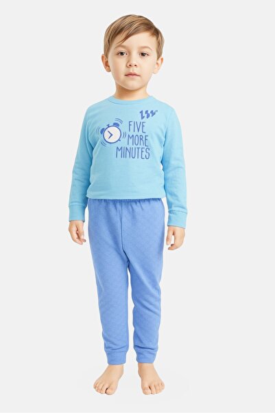 Hamleys Kids Boy 2 Pcs Graphic Print T-Shirt And Bottom Pyjama Set, Multicolor