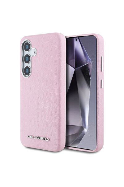 Karl Lagerfeld Pink MagSafe Case for Samsung Galaxy S25