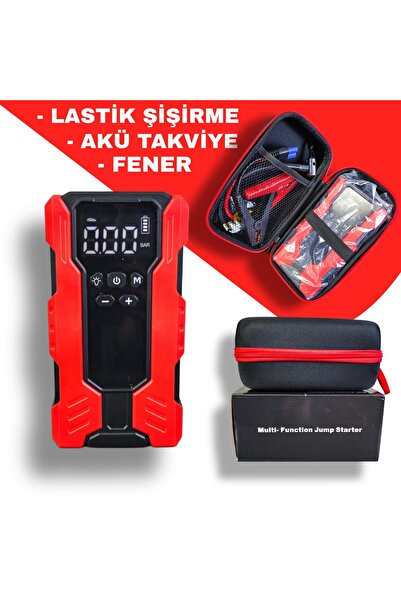 Özgü Otomotiv AKÜ TAKVİYE CİHAZI - LASTİK ŞİŞİRME POMPASI - FENER - POWERBANK