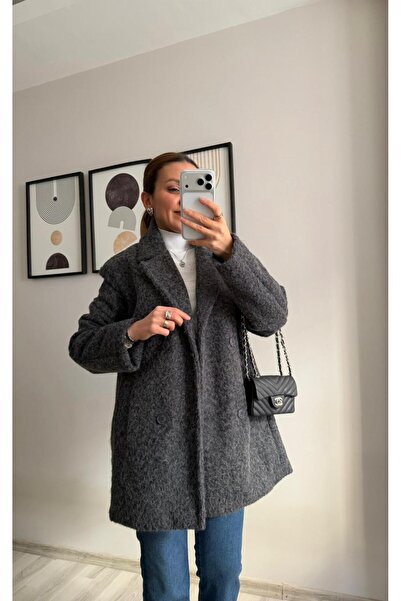 İNVİSUS Four Button Jacket - Oversized - Curly Plush