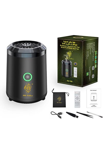 Generic Car Bakhoor With Quran Speaker, Portable Arabian Electronic Incense B...
