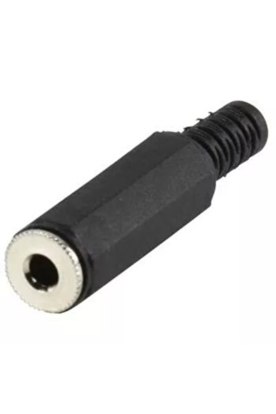 Well 3.5 mm female stereo jack connector with cable protection