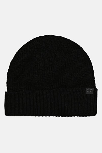 Kenneth Cole Reaction Men Knitted Beanie, Black