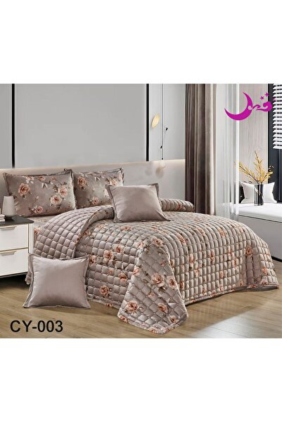 Moon مفرش مضغوط مخمل نفر ونص 4 قطع