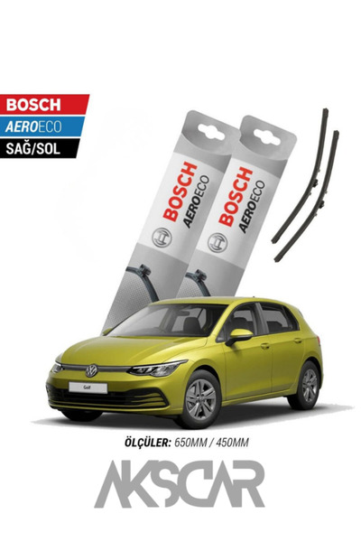 Bosch AKSCAR Aeroeco Vw Golf 8 / 8.5 Silecek 2021-2025