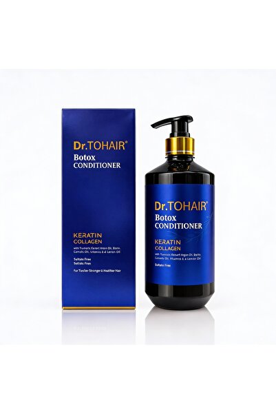 Dr. TOHAIR Balsam de păr cu keratină, fără sulfați, cantitate 850 ml