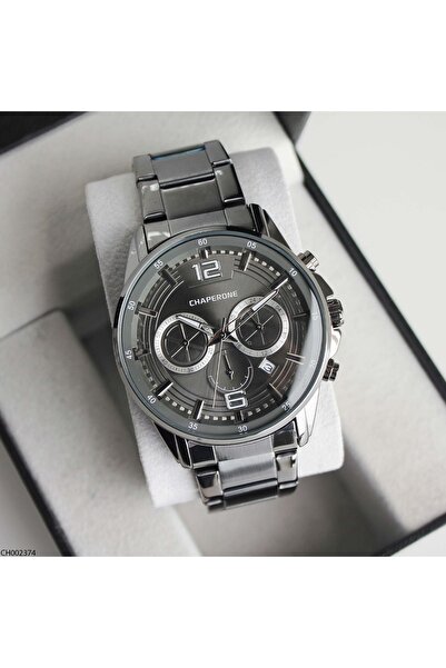 Chaperone Ch002374 Men's Steel Band Wrist Watch