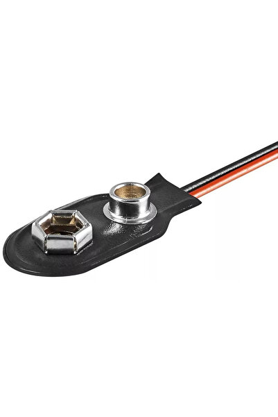 OEM Goobay 9V battery power cable on wire