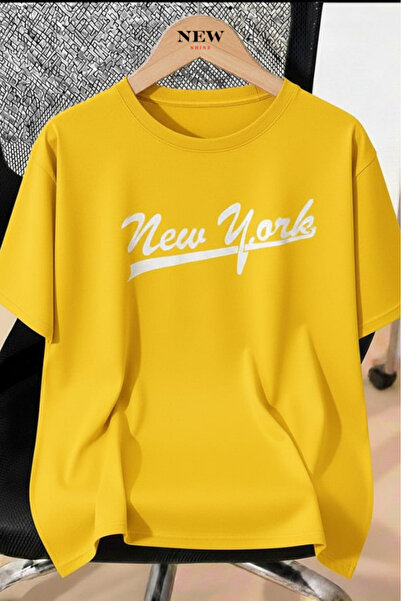 New Shine NEW YORK IMPRIMAT UNISEX tricou