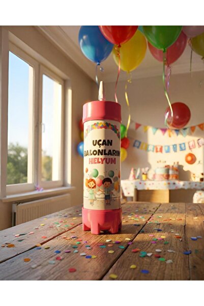 PARTİ SEPETİ Kullan At Helyum Tüpü 2.2 Litre