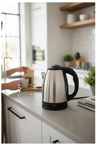 Padilon Electric Water Heater 1.8 L Stainless Steel Kettle Hidden Resistance ...