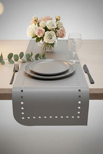 Grand Fine Art 1 Piece Leather Runner-40X140 Cm-Leather Table Cloth