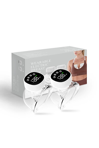 OEM Pompa de san electrica dubla MY-376, portabila, silicon BPA-Free, set 2 buc