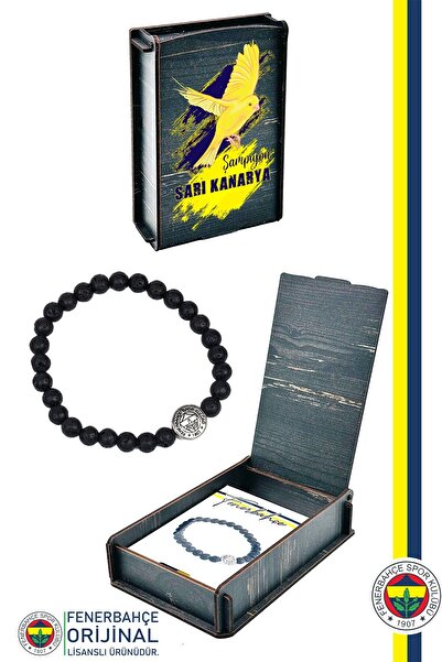 Fenerbahçe سوار من الحجر الطبيعي بشعار Fb الأصلي المرخص من الحجر البركاني كان...