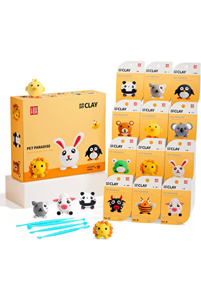 Generic pet paradise Modeling Clay Set 12Pcs