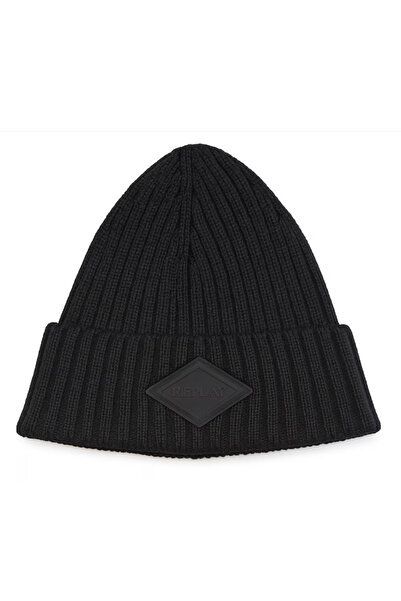 Replay Winter hat, cotton, black, One-Size