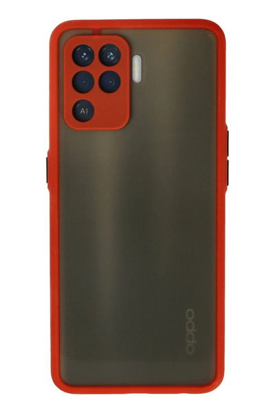 Hulyomer Hub غطاء سيليكون مونتريال لهاتف هوليومر رينو 5 لايت - أحمر 1185576