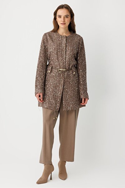 Ghisa PUL PAYETLİ CEKETLİ TAKIM