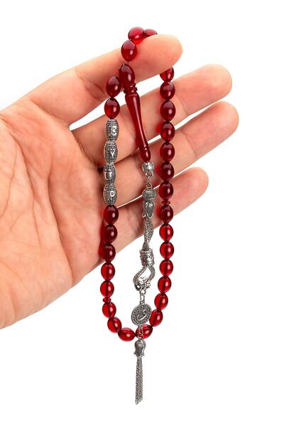 EHİNOS Gift Prayer Beads, Father's Day Gift Prayer Beads, Powder Amber