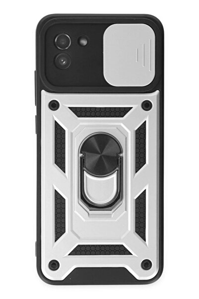 Hulyomer Hub حافظة هوليومر لهاتف سامسونج جالاكسي A03 من السيليكون مع حلقة عدس...