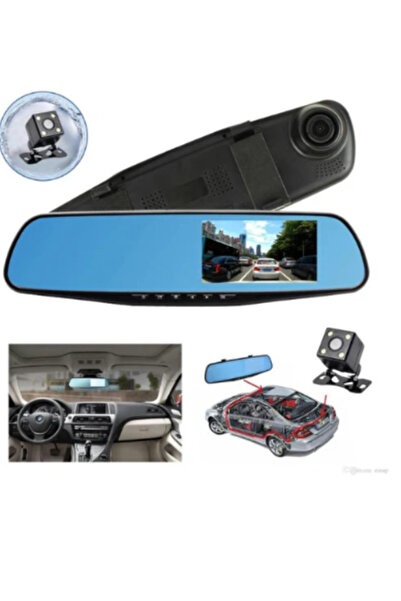 OEM Oglinda Retrovizoare Auto Cu Camera Dubla Fata-Spate Full HD 1080 Ecran 4...